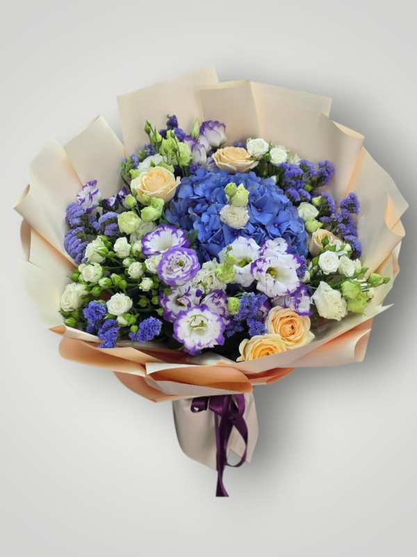 Bodrum Flower Order - Bodrum Blue Elegance Bouquet