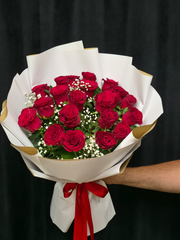  Bodrum Send Flowers - 21 Red Roses