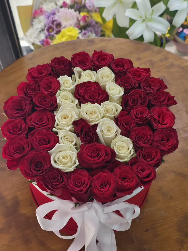  Bodrum Florist - 51 Rose Box