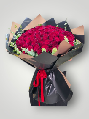 Bodrum Flower Order - Premium 33 Red Roses