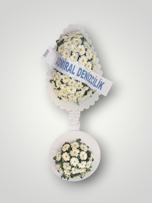  Bodrum Flowers - Red Gerbera Wreath