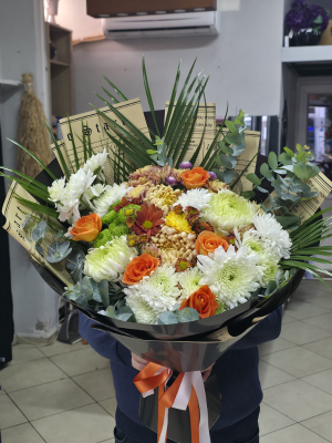  Bodrum Send Flowers - Bodrum Pearl White Elegance