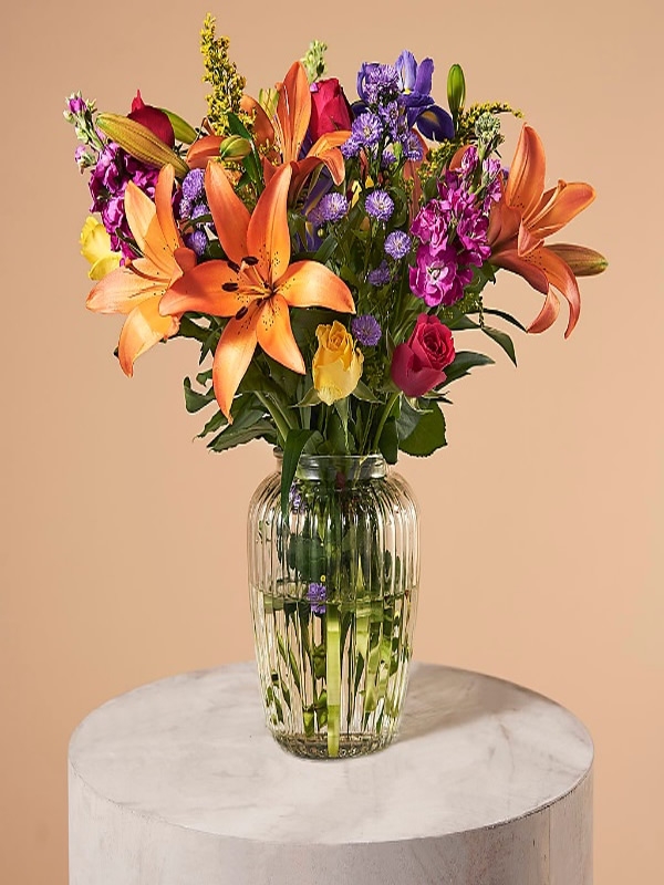  Bodrum Çiçekler - Renkli Lilyum ve Kır Çiçekleri